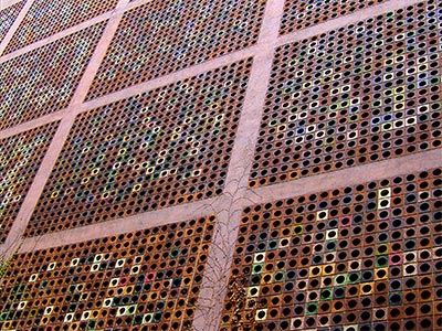 Façade of a building - Ronda Sant Antoni - Barcelona