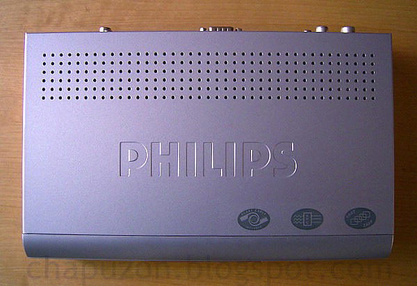 receptor de TDT (dvb-t) Philips DTR-300 - top view